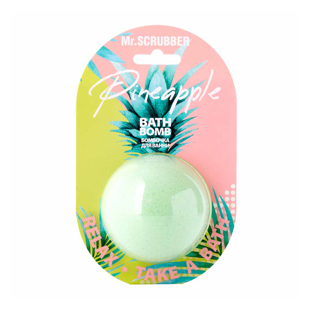 Бомба для ванни Mr.Scrubber Pineapple Bath Bomb, 200 г